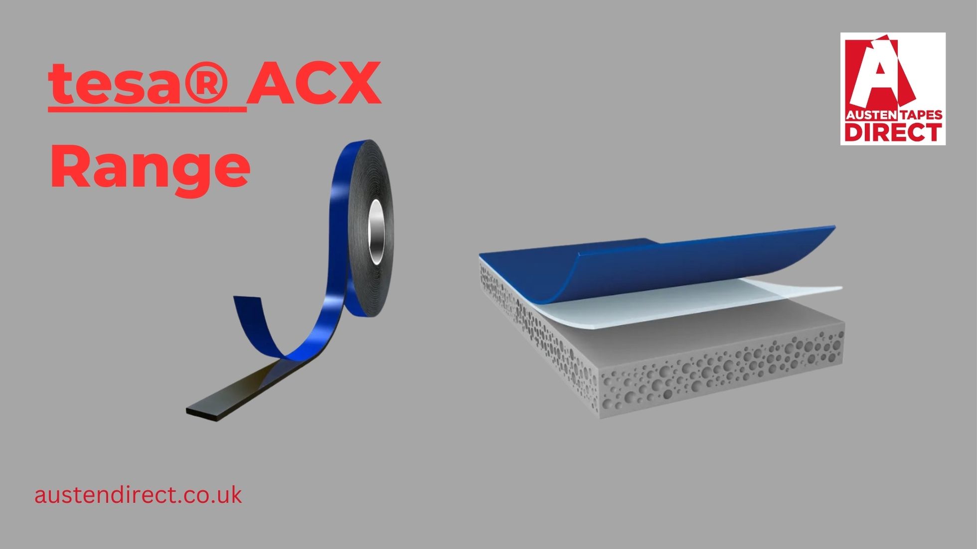 tesa ACX tape range by Austen Direct